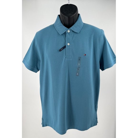 New Tommy Hilfiger Men’s Slim Fit Polo Size Large - Picture 2 of 7
